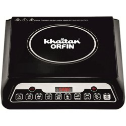 Khaitan Orfin 2000 W Induction Cooktop Touch Panel (Black, KO-432 | 2000 Watts Ultra Slim)