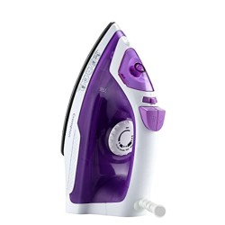 Crompton Fabrimagic 1200W Steam Iron with 200ml Tank 13g/min Steam Teflon Soleplate Purple