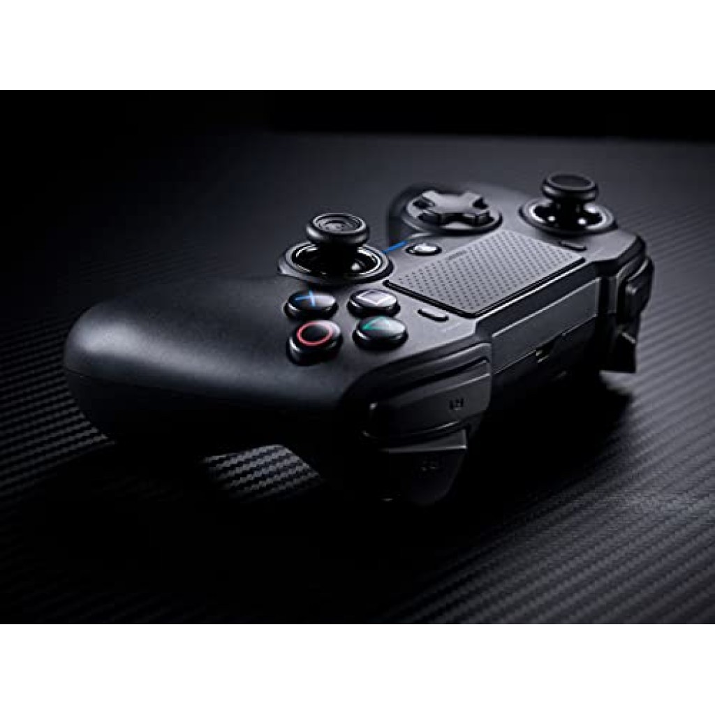 Nacon Asymmetric Wireless Controller for Playstation 4- Black