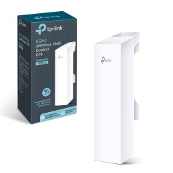 TP-Link 5GHz N300 Long Range Outdoor CPE for PtP and PtMP Transmission | Point to Point Wireless Bridge