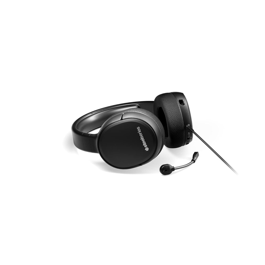 Steelseries Arctis 1 Wired Over Ear Headphones with Mic (Black)
