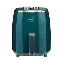 Pigeon Healthifry Manual Air Fryer, 360° High Speed Air Circulation Technology 1200 W With Non-Stick 4.2 liter Basket- Green