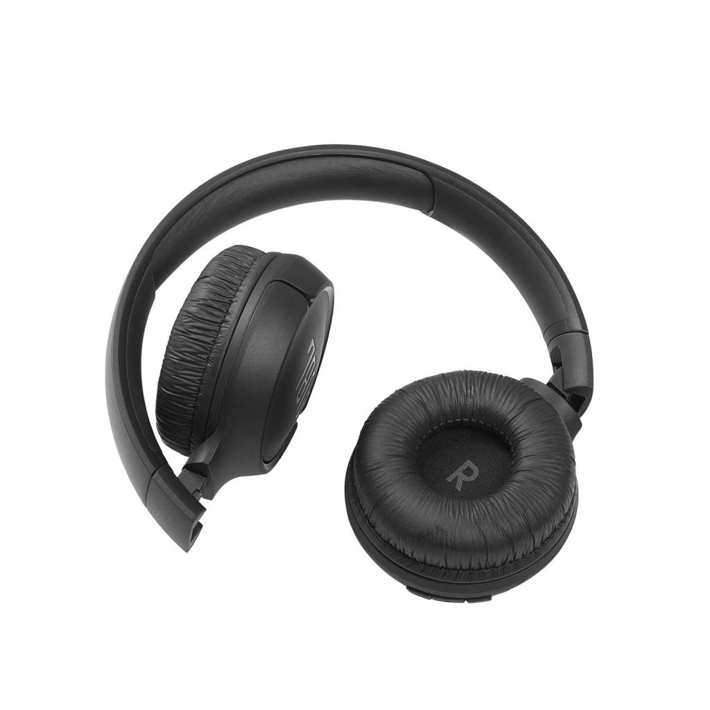 JBL Tune 510BT, On Ear Wireless Headphones with Mic, up to 40 Hours Playtime, Pure Bass, Quick Charging Black