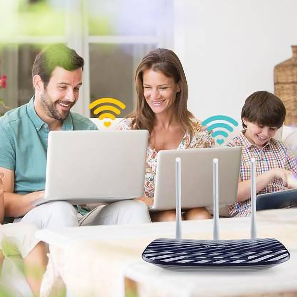 TP-Link AC750 Dual Band Wireless Cable Router, 4 10/100 LAN + 10/100 WAN Ports, Support Guest Network and Parental Control