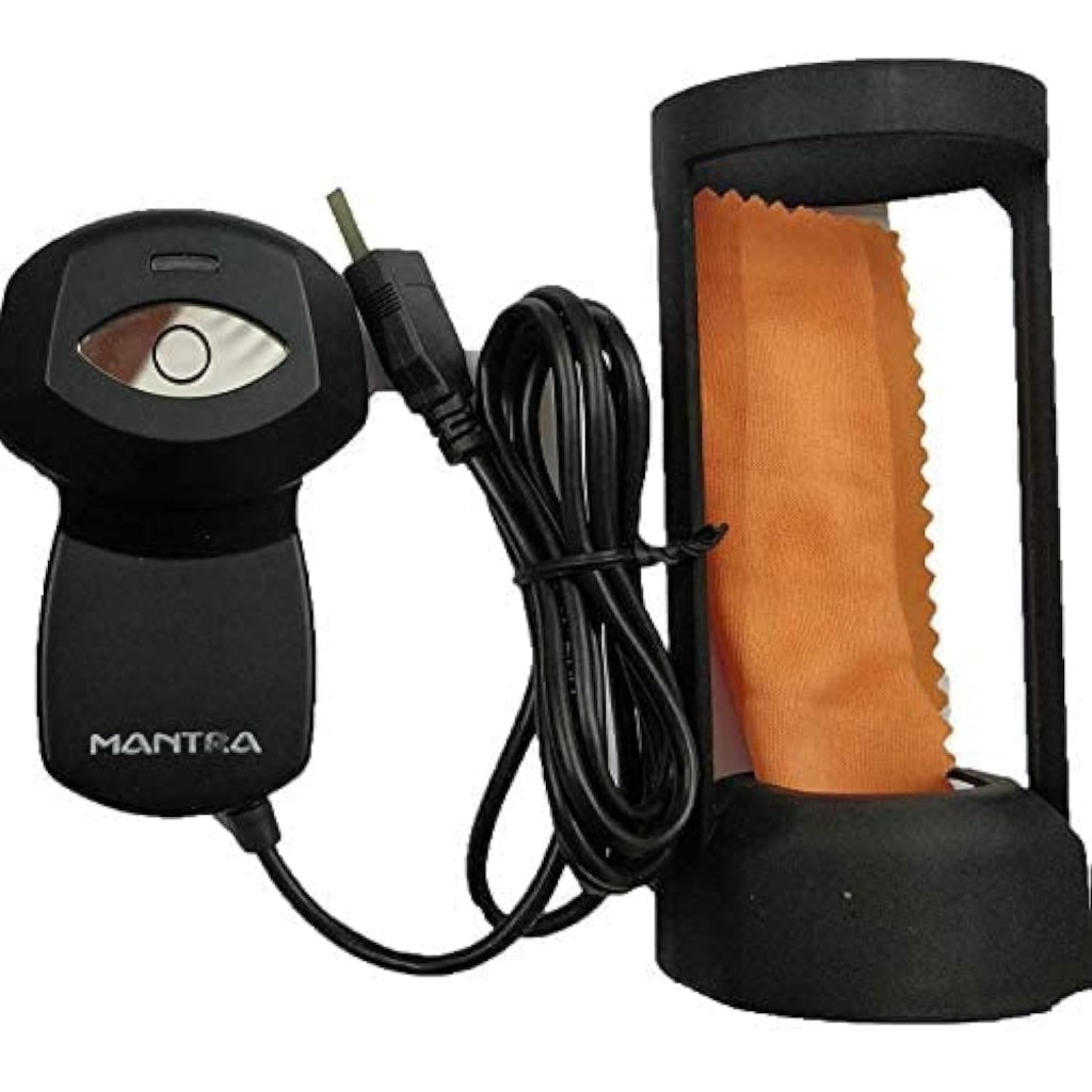 Mantra MIS100V2 Single IRIS Scanner Corded Portable Scanner with RD Service