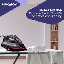 Bajaj MX-35N 2000W Steam Iron Black-Pink