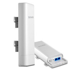 Tenda O3 2.4GHz N150 Long Range Smart Manage Outdoor CPE | 12dBi, 5km+ | Point to Point Wireless Bridge | Fast Ethernet PoE Ports