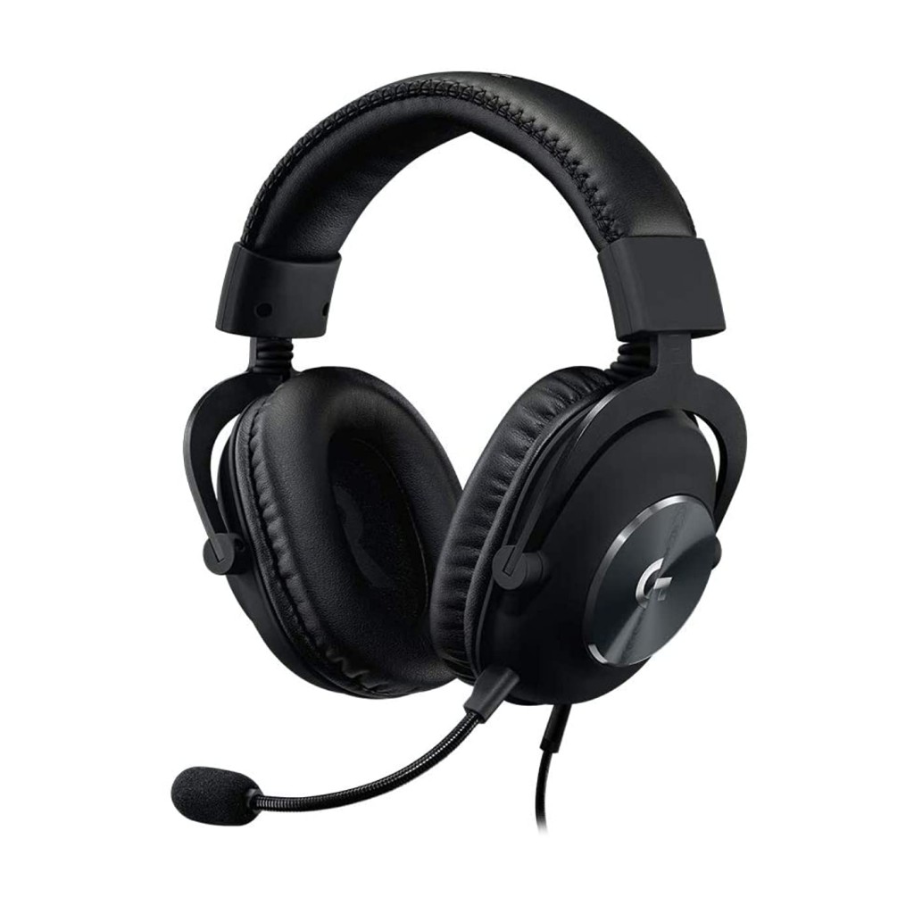 Logitech G Pro X Gaming Wired Over Ear Headphones with Mic Blue Voice DTS Headphone:X 2.0, 50Mm Pro-G Drivers, 2.0 Surround Sound