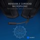 Razer Kraken X Ultralight Gaming Headset: 7.1 Surround Sound - Lightweight Aluminum Frame - Bendable Cardioid Microphone Black/Blue