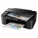 Canon PIXMA E3370 All-in-One Wireless Ink Efficient Color Printer (Black)