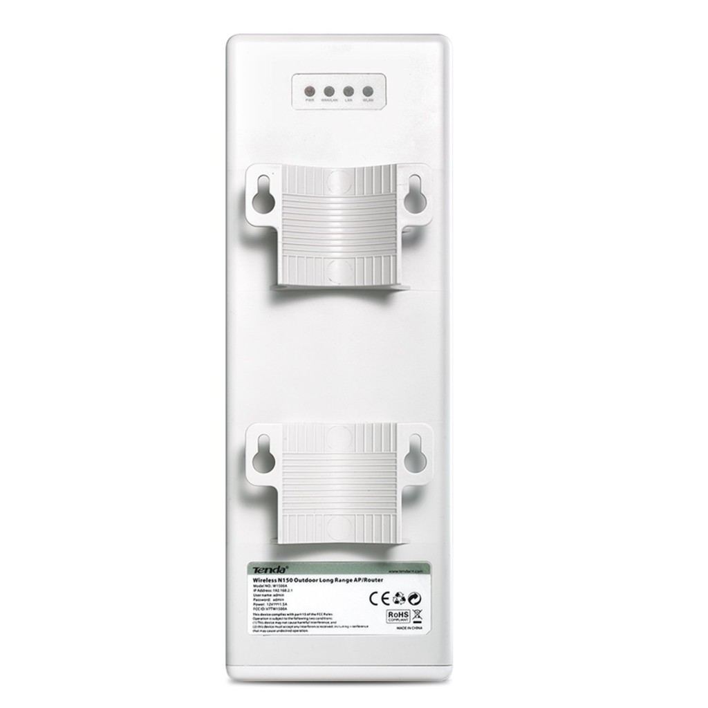 Tenda O3 2.4GHz N150 Long Range Smart Manage Outdoor CPE | 12dBi, 5km+ | Point to Point Wireless Bridge | Fast Ethernet PoE Ports