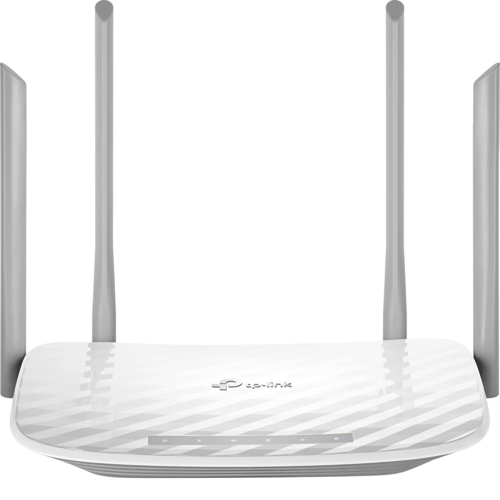 TP-Link Archer C50 AC1200 Dual Band Wireless Cable Router, Wi-Fi Speed Up to 867 Mbps/5 GHz + 300 Mbps/2.4 GHz, Supports Parental Control