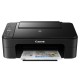 Canon PIXMA E3370 All-in-One Wireless Ink Efficient Color Printer (Black)