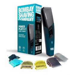 Bombay Shaving Company Power Play NXT Trimmer, 9 Weeks of trimming, 90 mins run time with Type C, 6 comb attachments