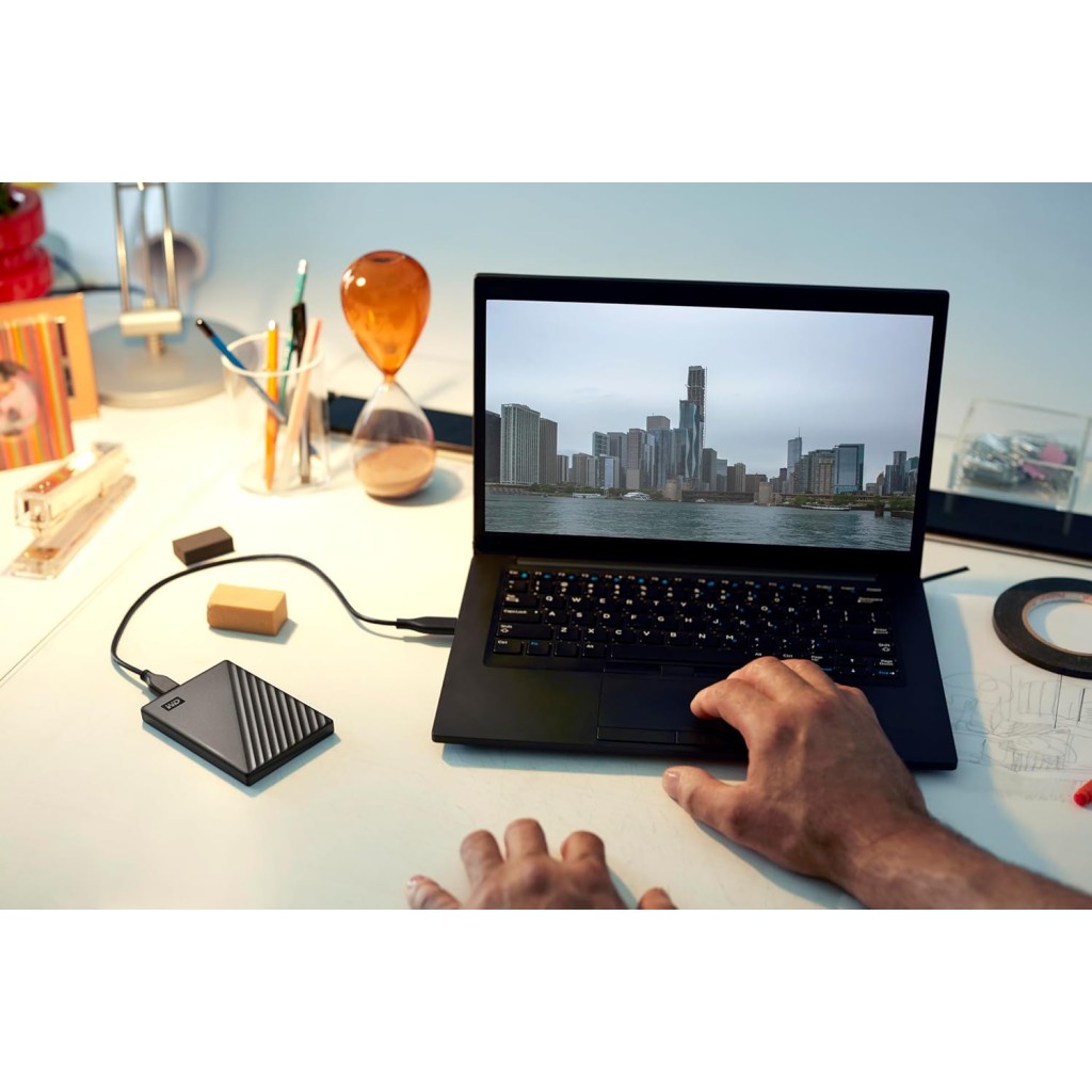 Western Digital WD 2TB My Passport Portable Hard Disk Drive, Compatible with Windows and Mac, External HDD-Black