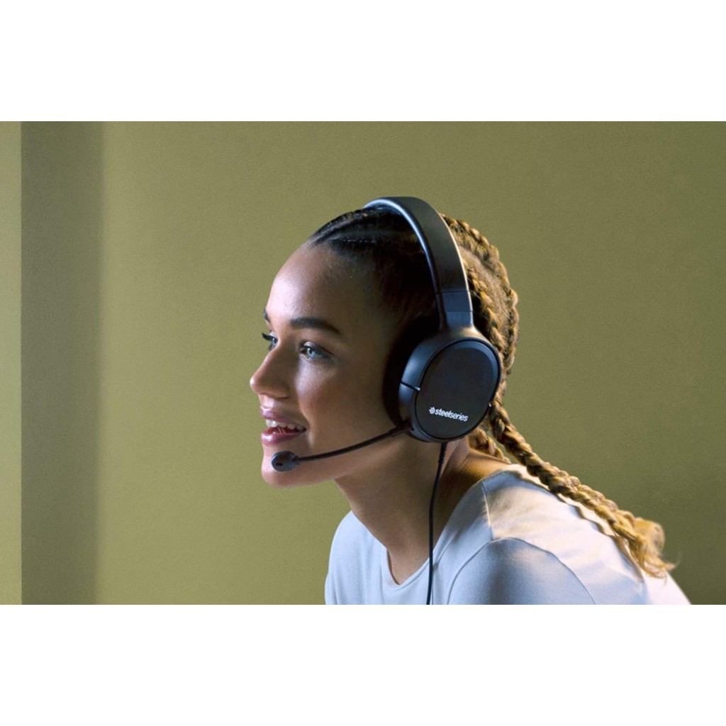 Steelseries Arctis 1 Wired Over Ear Headphones with Mic (Black)