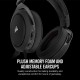 CORSAIR HS50 - Stereo Gaming Headset - Works with PC, Mac, Xbox One, PS4, Nintendo Switch, iOS and Android(CA-9011170-AP) - Carbon