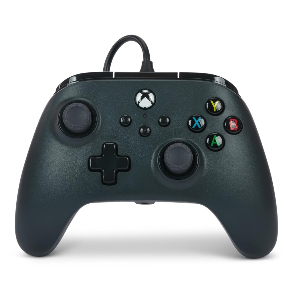 PowerA Wired Gaming Controller for Xbox Series X/S, Xbox One, PC, Windows 10/11, Black (Officially Licensed)