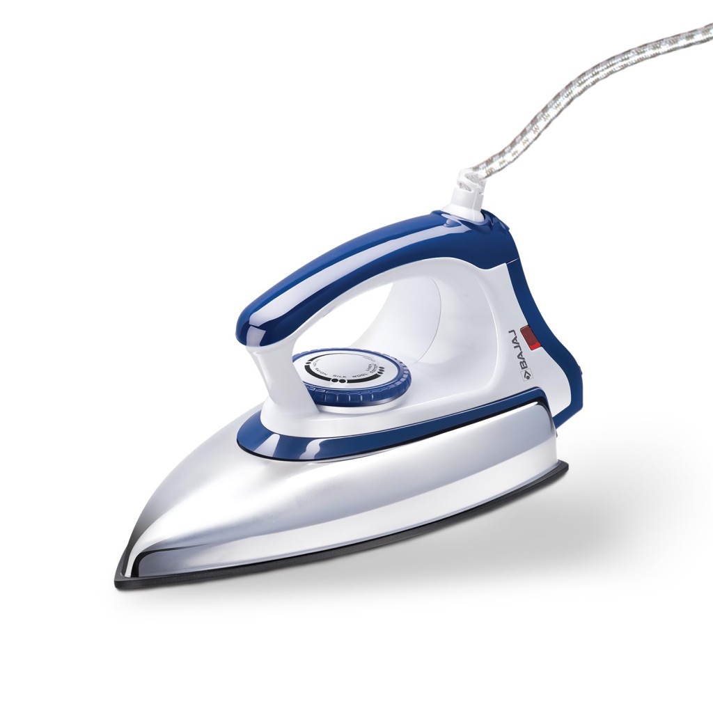 Bajaj Stainless Steel Majesty DX-11 1000 Watts Dry Iron White & Blue