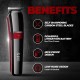 Beardo Ape-X 3-in-1 Multipurpose Trimmer for Men | Grooming Kit :- Trimmer, Shaver, Ear & Nose Trimmer