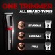 Beardo Ape-X 3-in-1 Multipurpose Trimmer for Men | Grooming Kit :- Trimmer, Shaver, Ear & Nose Trimmer