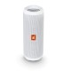 JBL Flip 4, Wireless Portable Bluetooth Speaker with Mic, Signature Sound with Bass Radiator, Vibrant Colors (White)