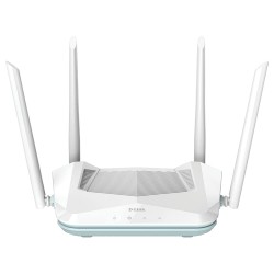 D-Link R15 AX1500 Eagle PRO AI Dual-Band Smart Router, Wi-Fi 6, 4 Gigabit Ports