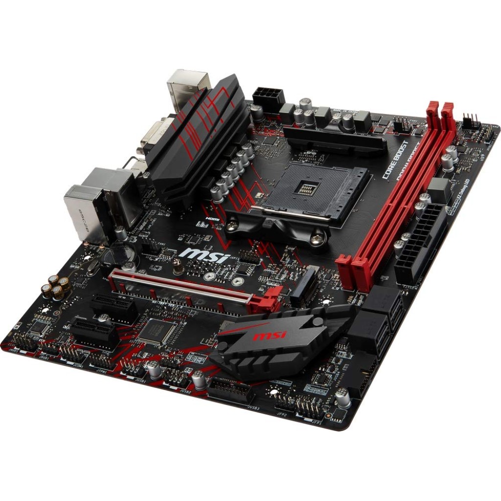 MSI B450M Pro-Vdh Max Gaming Fullat Motherboard Ddr4